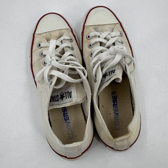 Converse Chuck Taylor All Star Low Men 5 Women 7 Optic White Canvas Sneaker - Picture 6 of 12